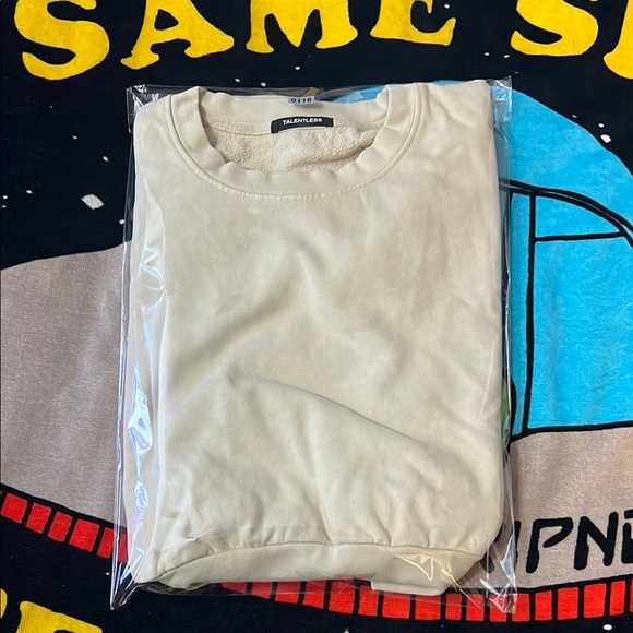 TALENTLESS Cream Women's Sweater - Picture 6 of 7